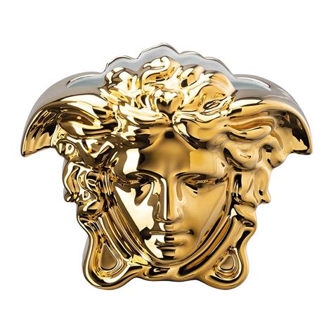 versace gold lion statue|versace official website.